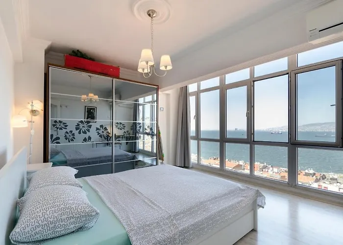 Apartment Windows On The Bay - Izmir