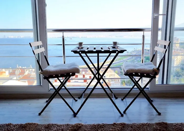 Apartment Windows On The Bay - Izmir